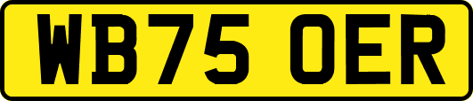 WB75OER