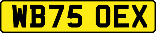 WB75OEX