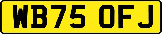 WB75OFJ