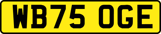 WB75OGE