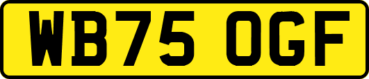 WB75OGF
