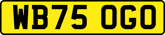 WB75OGO