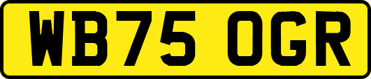 WB75OGR