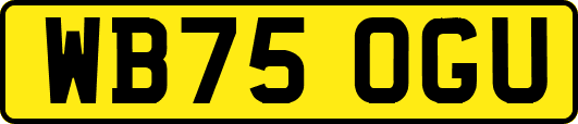 WB75OGU