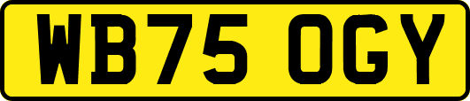 WB75OGY