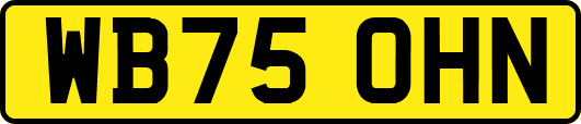WB75OHN