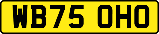 WB75OHO