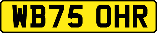 WB75OHR