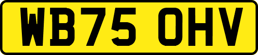 WB75OHV