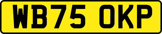 WB75OKP