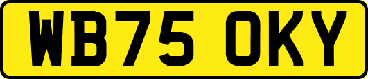 WB75OKY