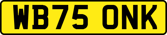 WB75ONK