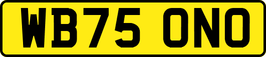 WB75ONO