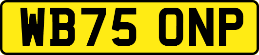 WB75ONP