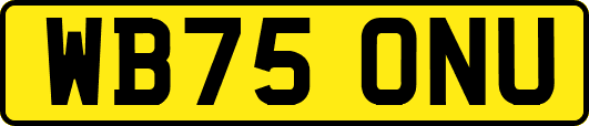 WB75ONU