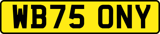 WB75ONY