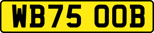 WB75OOB