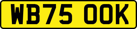 WB75OOK