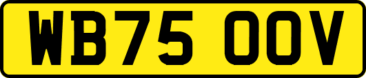 WB75OOV