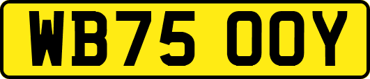 WB75OOY