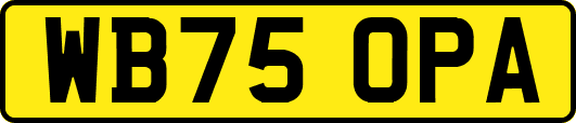 WB75OPA