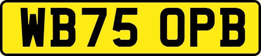 WB75OPB