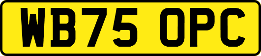 WB75OPC