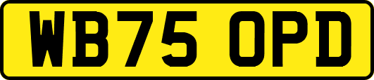 WB75OPD