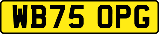 WB75OPG
