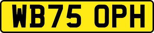 WB75OPH