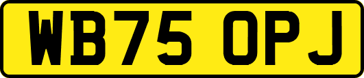 WB75OPJ