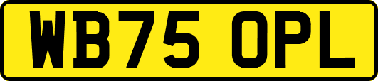 WB75OPL