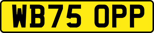 WB75OPP