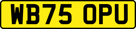 WB75OPU
