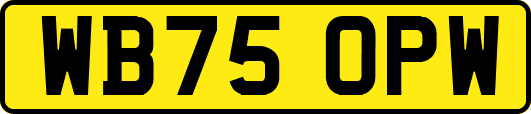 WB75OPW