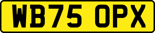 WB75OPX