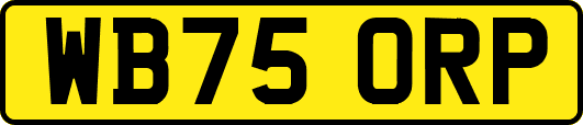 WB75ORP