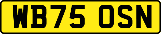 WB75OSN