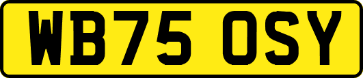 WB75OSY