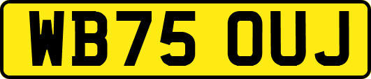 WB75OUJ