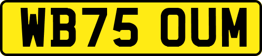 WB75OUM