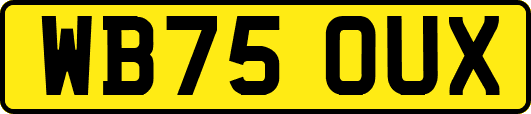 WB75OUX
