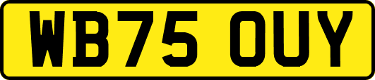 WB75OUY