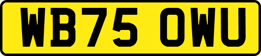 WB75OWU