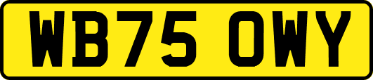 WB75OWY