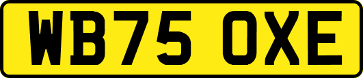 WB75OXE