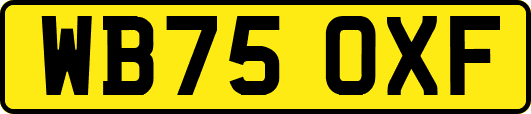 WB75OXF