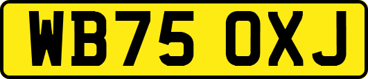 WB75OXJ