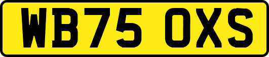 WB75OXS