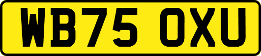 WB75OXU
